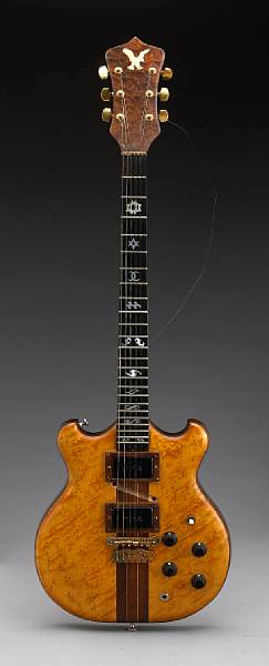 Appraisal: A Jerry Garcia electric guitar custom-made for him by Doug