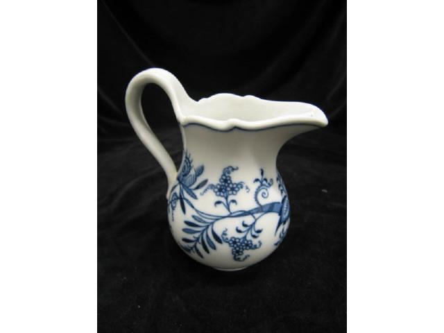 Appraisal: Meissen Blue Onion Porcelain Creamer oval mark excellent