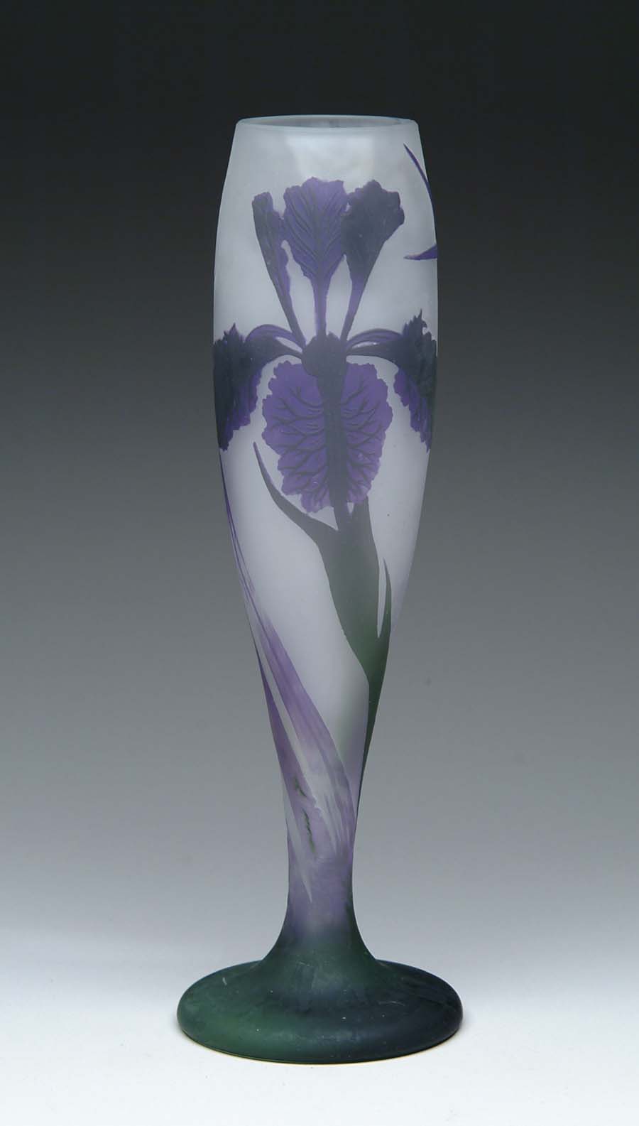 Appraisal: D ARGENTAL CAMEO VASE Extremely nice D Argental vase has