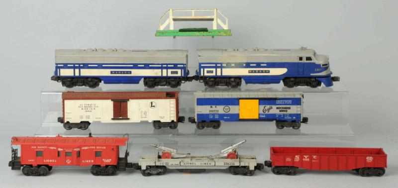 Appraisal: Lionel O-Gauge Wabash Freight Train Set American Includes Wabash A