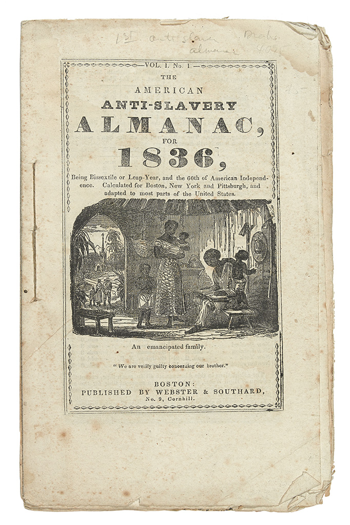 Appraisal: FREDERICK DOUGLASS WILLIAM LLOYD GARRISON ET AL Group of four