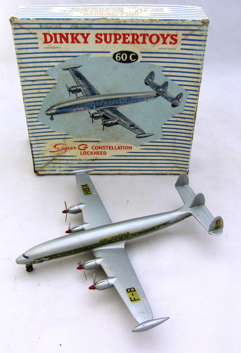 Appraisal: A French Dinky C Super G Constellation Lockheed boxed