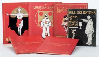 Appraisal: Goldston Will Magician Annuals London Six volumes Publisher s pictorial