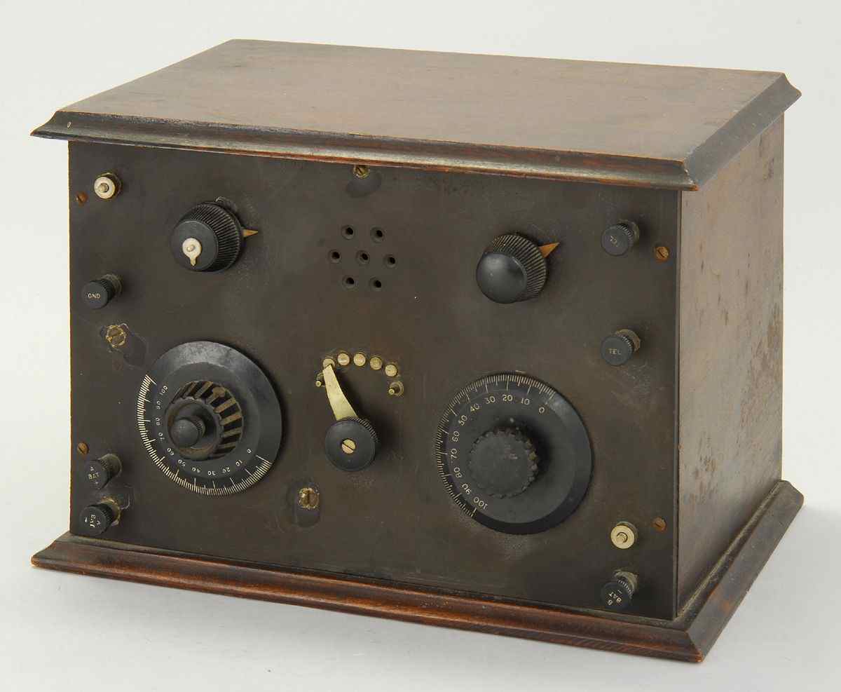 Appraisal: BEN FRANKLIN RADIO PANEL LAYOUTCirca sA P Merchant Co Boston