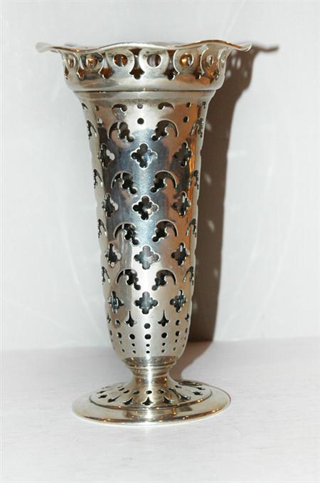 Appraisal: Tiffany Co Sterling Silver Vase Estimate -