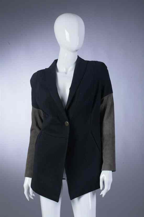 Appraisal: BRUNELLO CUCINELLI CHARCOAL GREY JACKET Retailed Saks Jandel Chevy Chase