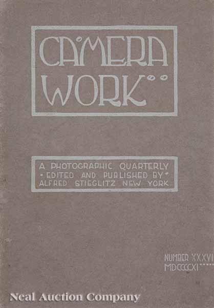 Appraisal: Cover of Camera Work A Photographic Quarterly edited by Alfred