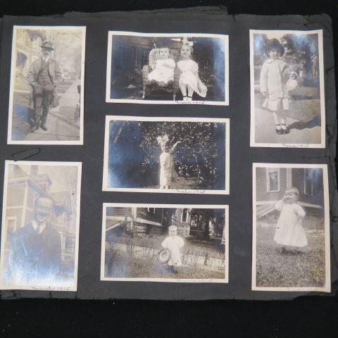 Appraisal: Vintage Photograph Album - includes many adorable photos of children