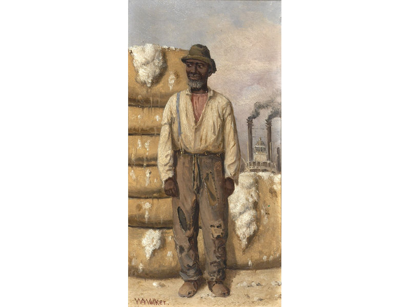 Appraisal: WILLIAM AIKEN WALKER AMERICAN - COTTON FIELD HAND LEVEE NEW