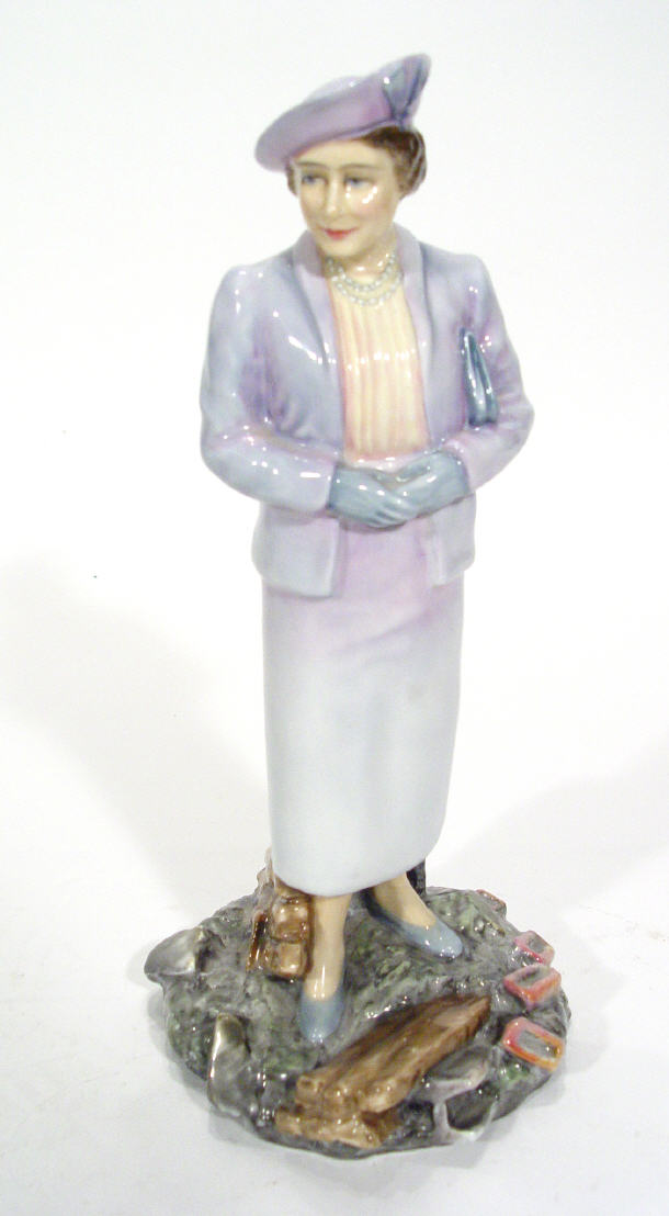 Appraisal: Hand painted Royal Doulton figurine HM Queen Elizabeth The Queen