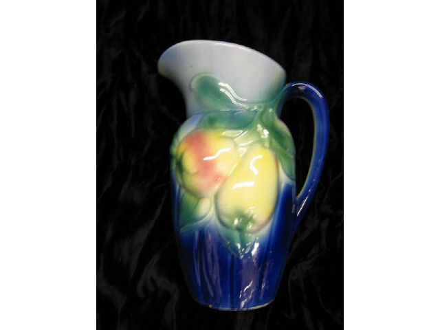 Appraisal: Royal Copley Art Pottery Pitcher fruit decor