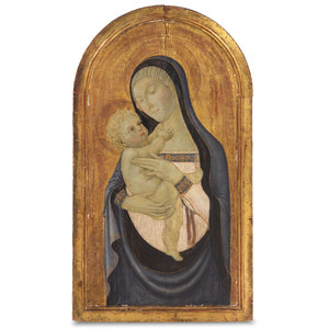 Appraisal: Manner of Pier Francesco Fiorentino Italian - th Century Madonna