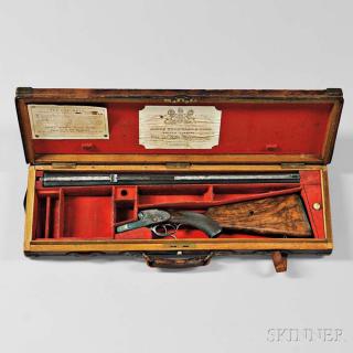 Appraisal: James Woodward Sidelock Double Rifle with Maker's Case c serial