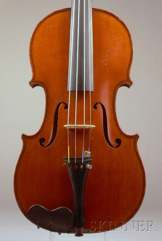 Appraisal: French Violin c labeled CLASS STRADELLA LUTHERIE ARTISTIQUE G CERPI