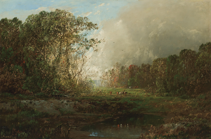 Appraisal: WILLIAM SONNTAG SR American - Approaching Storm oil on canvas