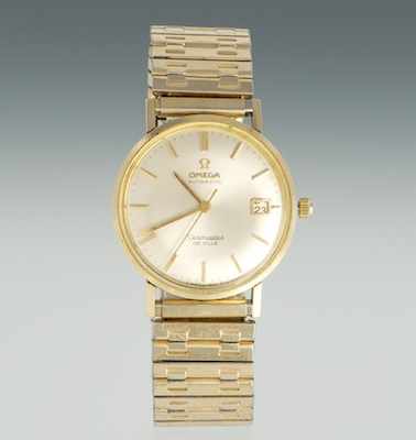 Appraisal: A Gentleman's Omega Seamaster DeVille Automatic Wristwatch Gold-filled round case