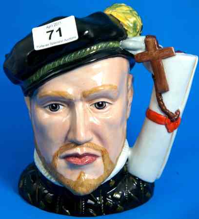 Appraisal: Royal Doulton Large Character Jug King Philip of Spain D