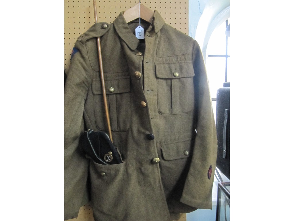 Appraisal: Lot comprising Signal Corps uniform jacket trousers cap and a