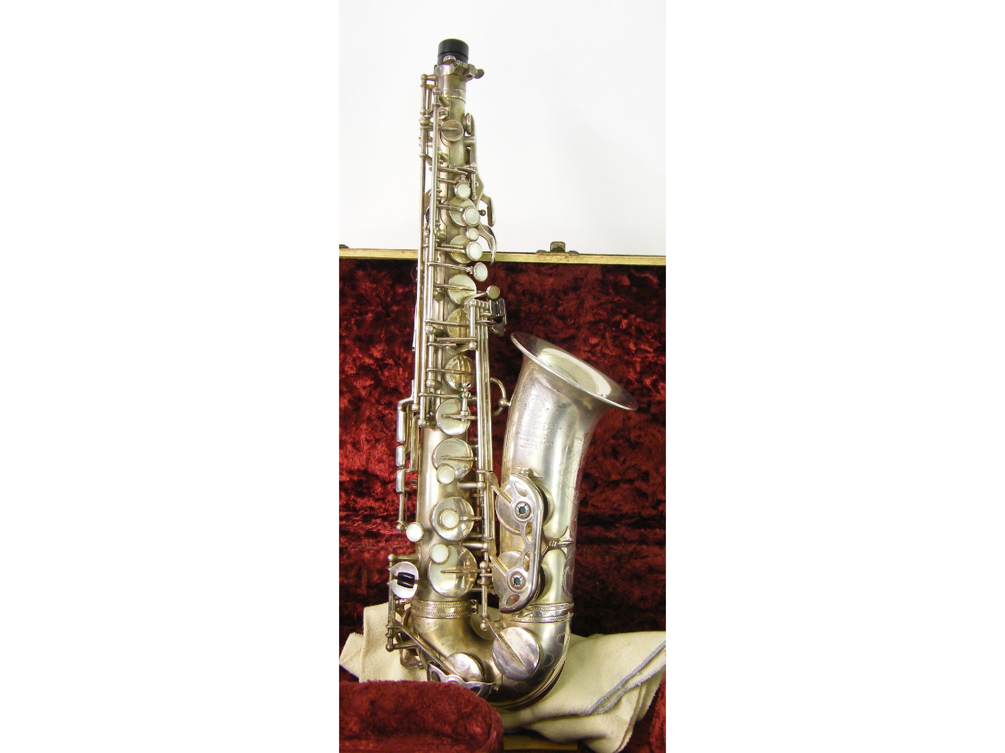 Appraisal: Selmer Mark VI silver plated alto saxophone made in France