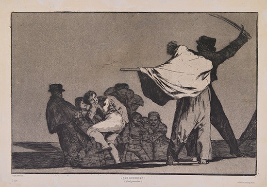 Appraisal: FRANCISCO JOS DE GOYA Dos a Uno Meten la Paja