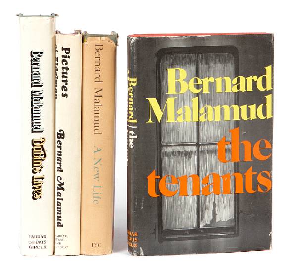 Appraisal: Malamud Bernard volumes incl A New Life NY Cloth DJ