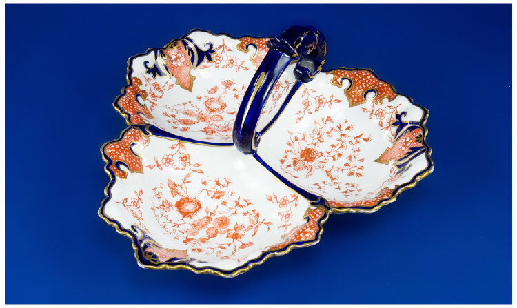 Appraisal: Royal Crown Derby Way Serving Dish c 's Full Marks