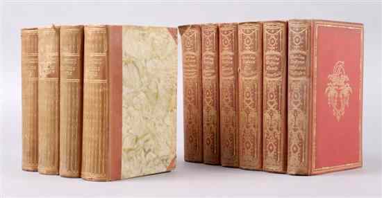 Appraisal: LITERATURE GERMAN A group of volumes The Works of Dickens