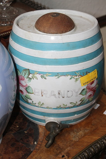 Appraisal: A VICTORIAN BRANDY BARREL