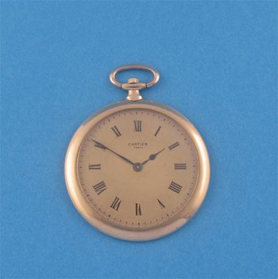 Appraisal: Cartier Paris A ct gold keyless lever dress watch the