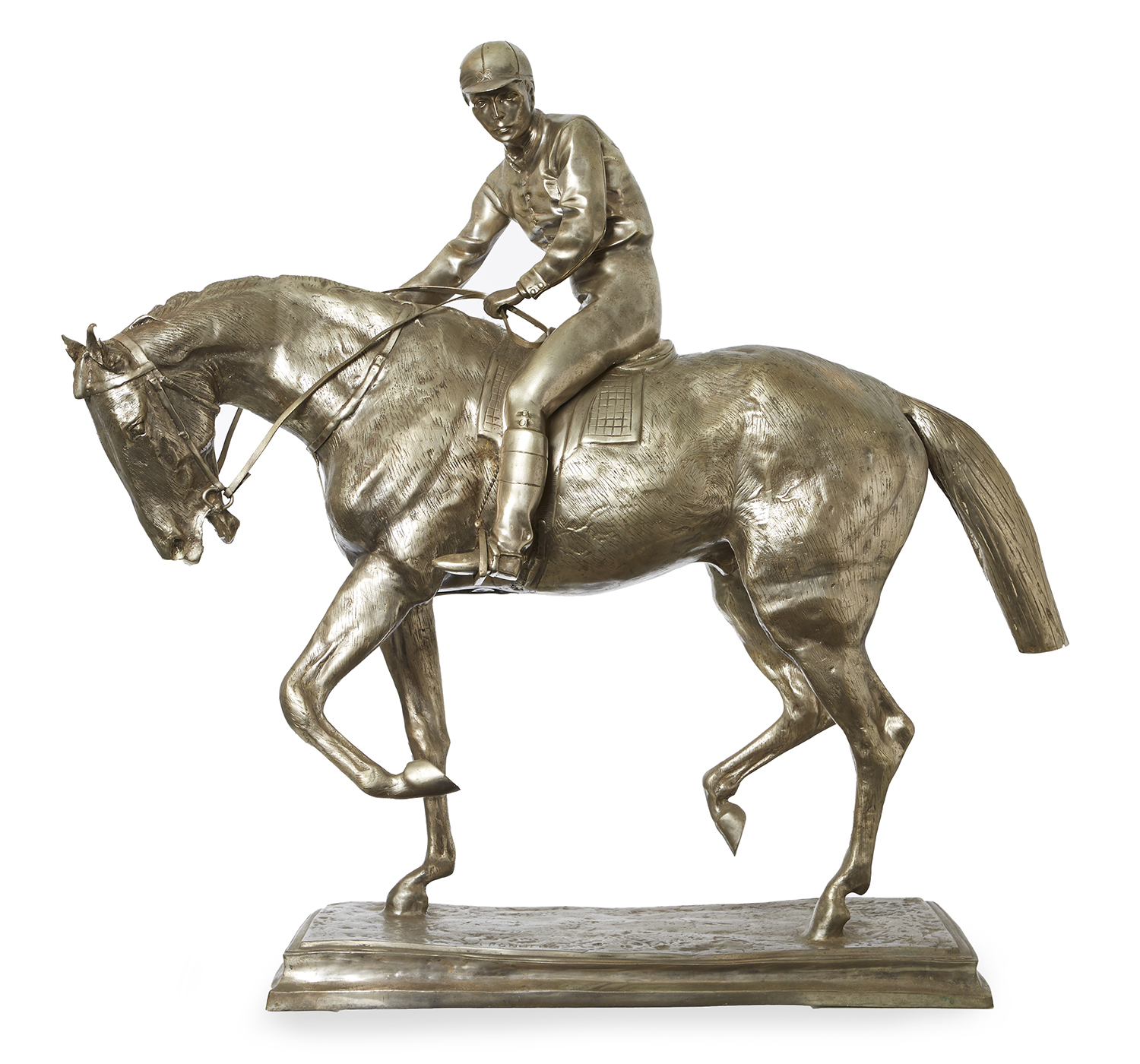 Appraisal: After ISIDORE JULES BONHEUR FRENCH - Le Grand Jockey bronze