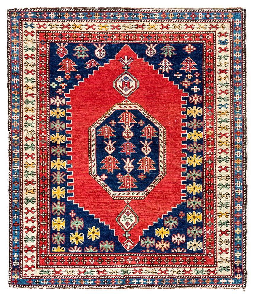 Appraisal: A Shirvan Wool Rug A Shirvan Wool Rug feet x