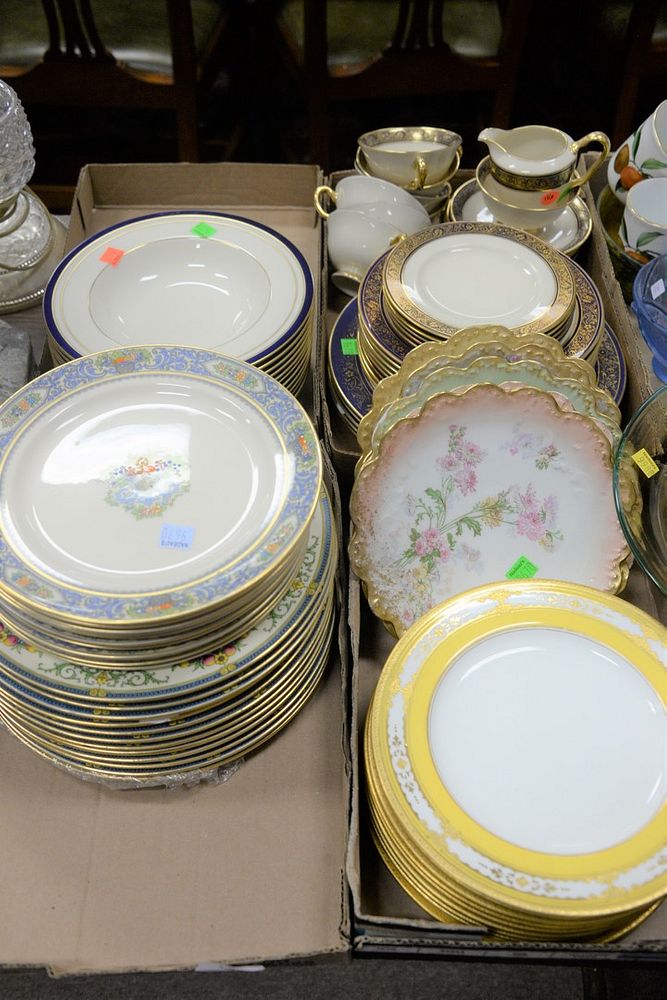 Appraisal: Large Group of mismatched Porcelain China to include Lenox The