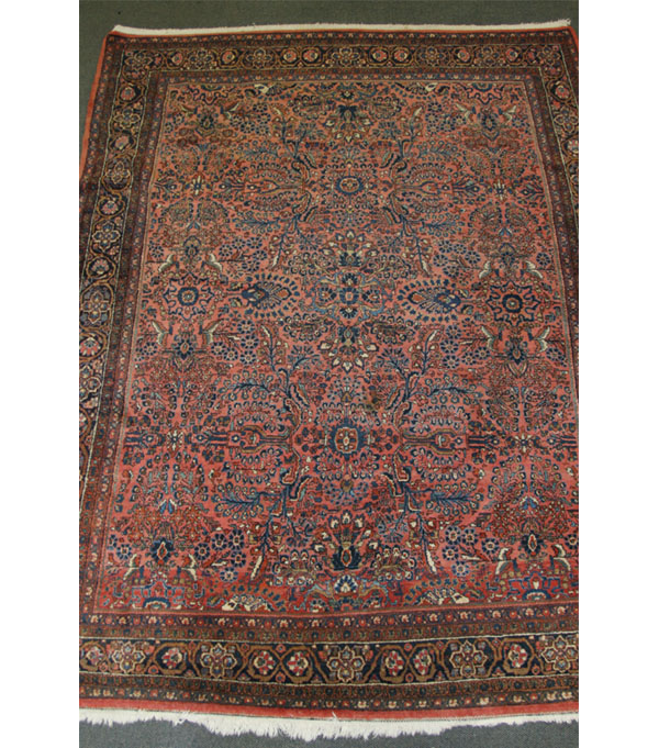 Appraisal: Semi-antique room-size oriental area rug x