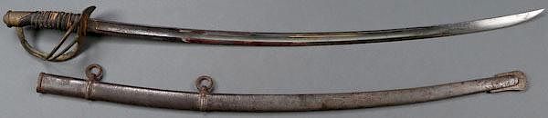 Appraisal: CIVIL WAR M SABER WRIST BREAKER CIVIL WAR M SABER