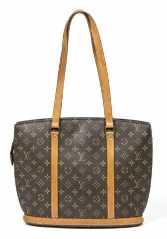 Appraisal: Louis Vuitton Babylone tote bag in monogram coated canvas with