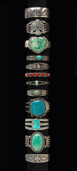 Appraisal: Native AmericanJewelryProperty from the Estate of Lynn Trusdell New Hope