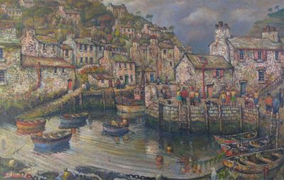 Appraisal: Ken Leech th Century Memory of a Cornish summer holiday