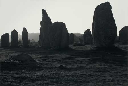 Appraisal: CAPONIGRO PAUL Megaliths Lavishly illustrated with reproductions of Caponigro's photographs