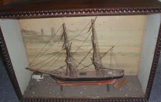 Appraisal: A model ship 'Good Hope' in a case with glazed