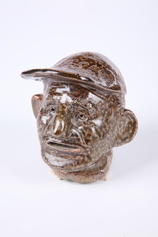 Appraisal: SEWERTILE BASEBALL PLAYER American probably Ohio early th century Inscribed