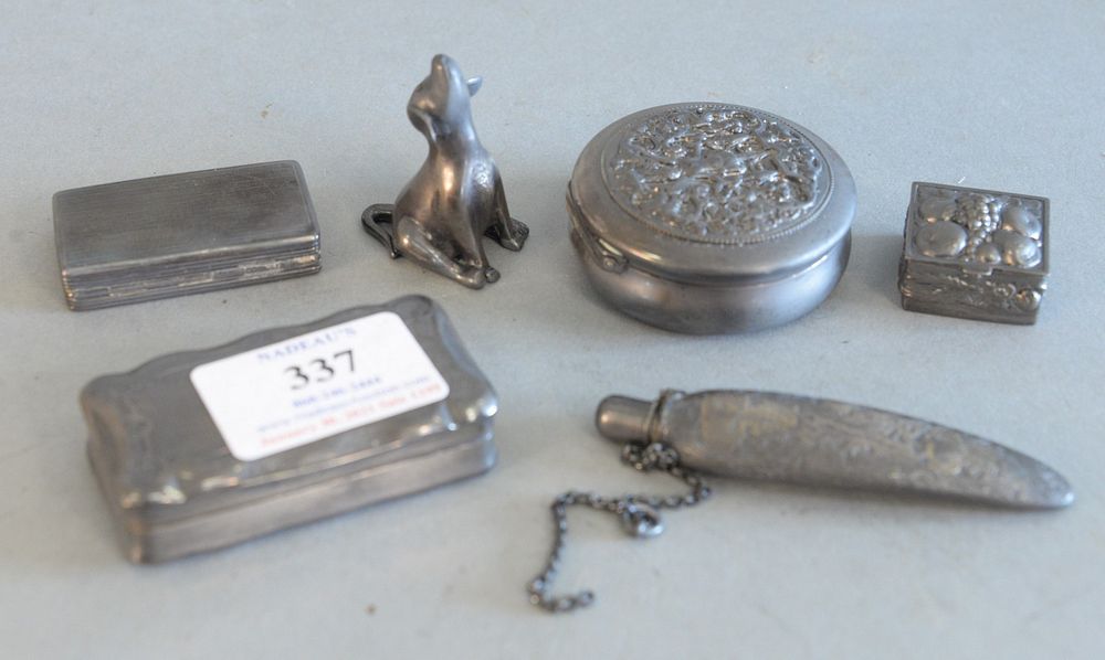 Appraisal: piece group of silver to include Kirk sterling dog four