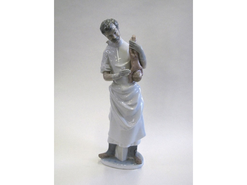 Appraisal: Lladro figure of an obstetrician sculpted by Salvador Furio