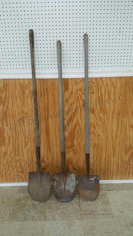 Appraisal: Includes heavy duty commercial grade shovel general utility shovel and