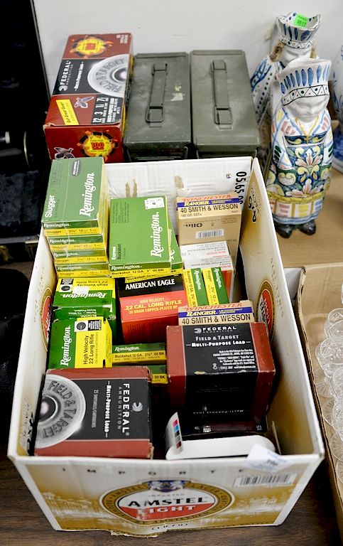 Appraisal: Group of ammo to include gauge cal - - etc