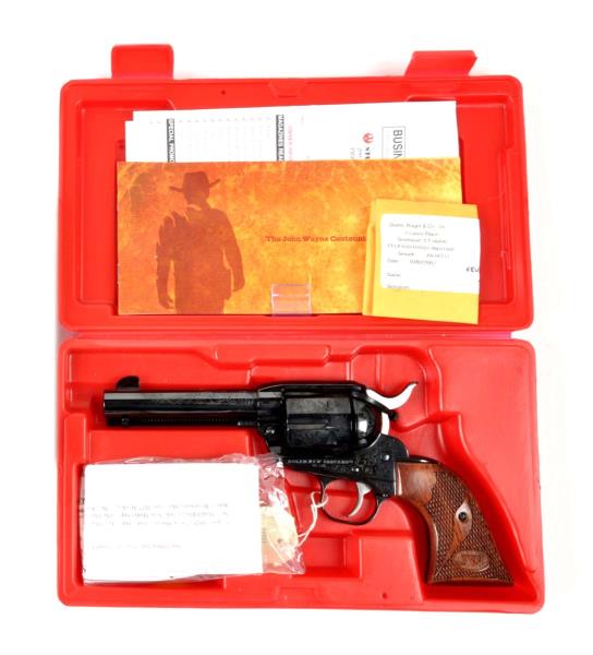 Appraisal: MIB Ruger John Wayne Commemorative Revolver Serial JW- of The