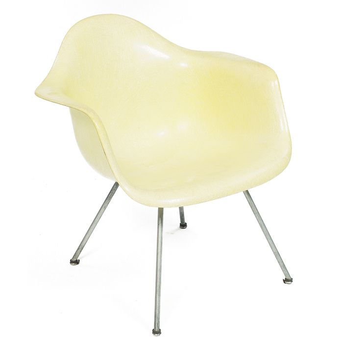 Appraisal: Charles and Ray Eames shell chair by Herman Miller Zenith