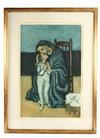 Appraisal: COLOR LITHO - Mother and Child by Pablo Picasso Spanish