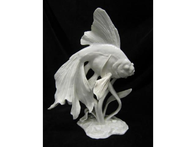 Appraisal: Rosenthal Porcelain Figurine of Coy or Goldfish by artist Theodore