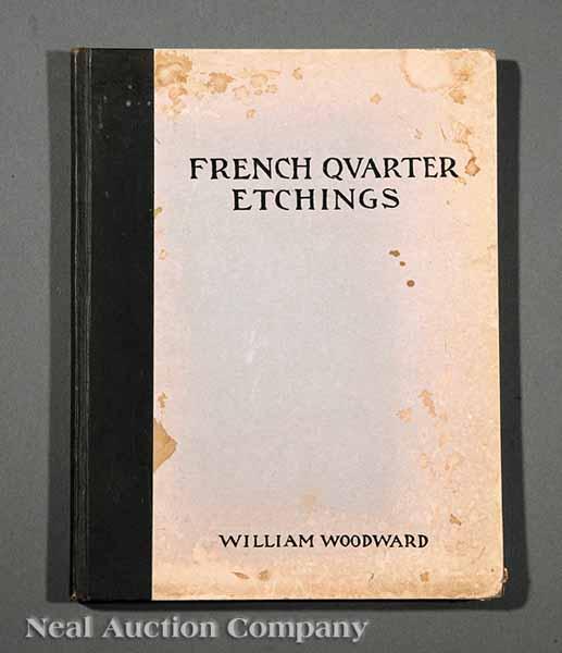 Appraisal: William Woodward American New Orleans - French Quarter Etchings published