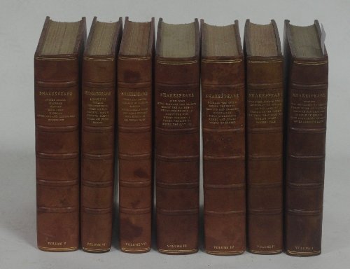 Appraisal: The Works of Shakespeare seven volumes The Nonesuch Press from